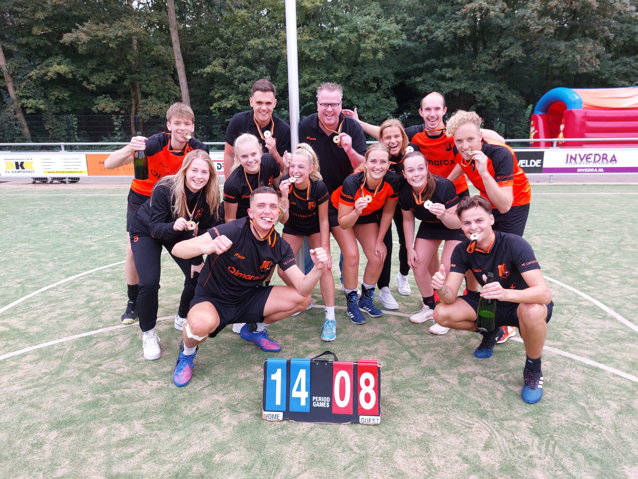 Eerste kampioenen seizoen 20232024! c.k.v. Unitas / Perspectief